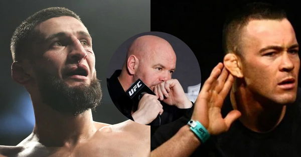 Khamzat Chimaev-Colby Covington-Dana White