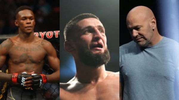 Khamzat Chimaev, Israel Adesanya, Dana White