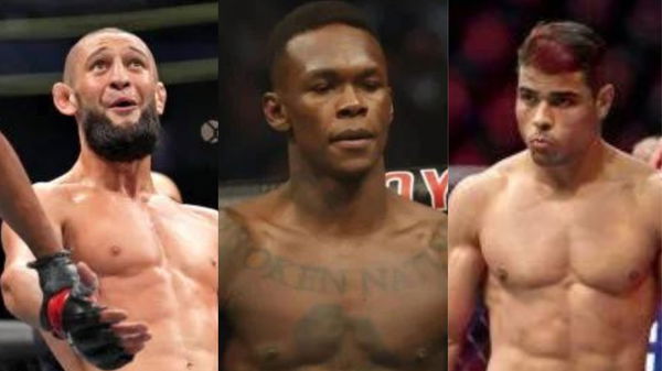 Khamzat Chimaev + Israel Adesanya + Paulo Costa