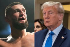 Khamzat Chimaev, President Donald Trump