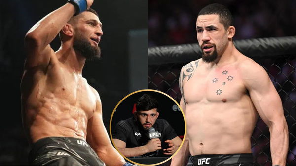 Khamzat Chimaev, Robert Whittaker and Arman Tsarukyan