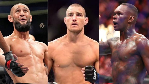 Khamzat Chimaev-Sean Strickland-Israel Adesanya