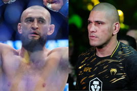 Khamzat Chimaev and Alex Pereira