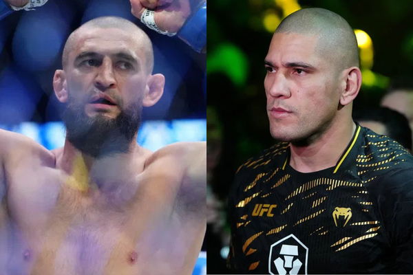 Khamzat Chimaev and Alex Pereira