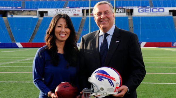 Kim and Terry Pegula, source, social media (2)