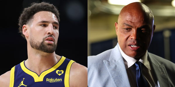 Klay Thompson and Charles Barkley