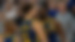 Klay Thompson and Draymond Green