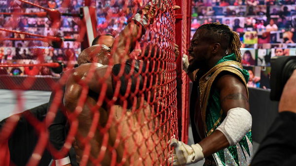 Kofi Kingston Bobby Lashley Hell in a Cell