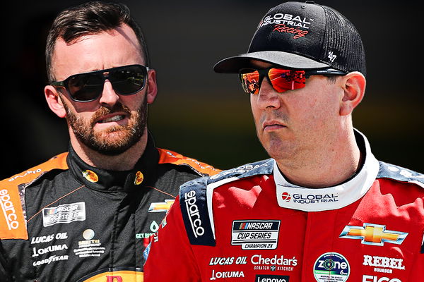 Austin Dillon and Kyle Busch