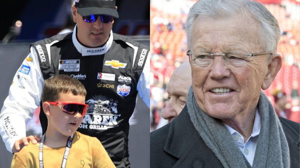 Kyle Busch, Brexton Busch, Joe Gibbs