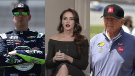 Kyle Busch, Samantha Busch, Joe Gibbs
