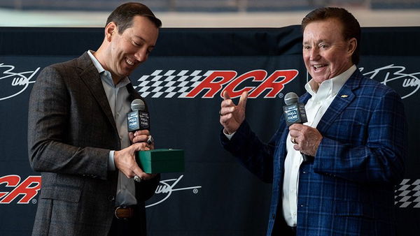 Kyle Busch and Richard Childress