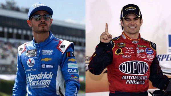 Kyle Larson, Jeff Gordon