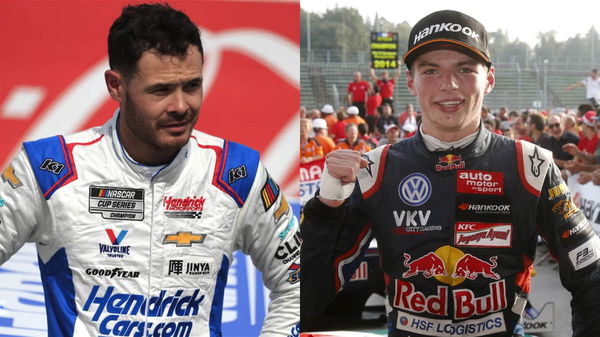 Kyle Larson, Max Verstappen