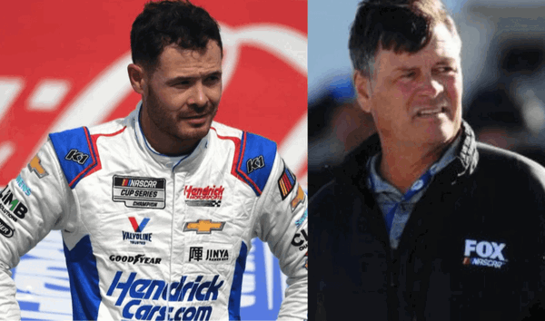 Kyle Larson &#038; Michael Waltrip