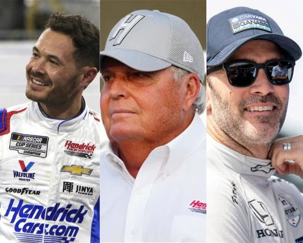 Kyle Larsoon, Rick Hendrick, Jimmie Johnson