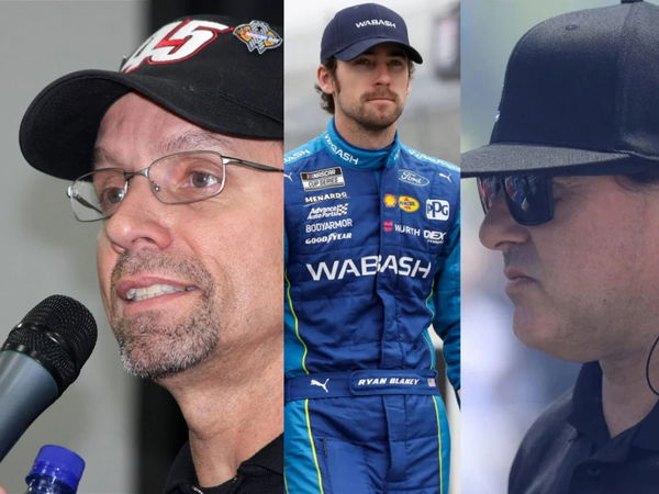 Kyle Petty, Ryan Blaney, Tony Stewart