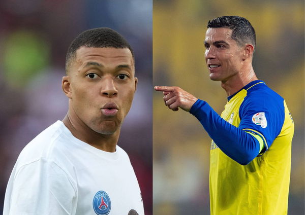 Kylian Mbappe and Cristiano Ronaldo