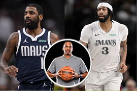 Kyrie Irving, Nico Harrison, Anthony Davis