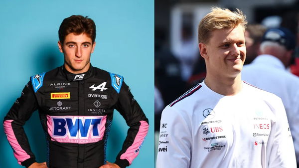 (L-R) Jack Doohan, Mick Schumacher