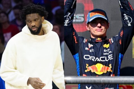 Max Verstappen Fanboy Joel Embiid Makes Wild Comment on Opponents After Italian GP Drama