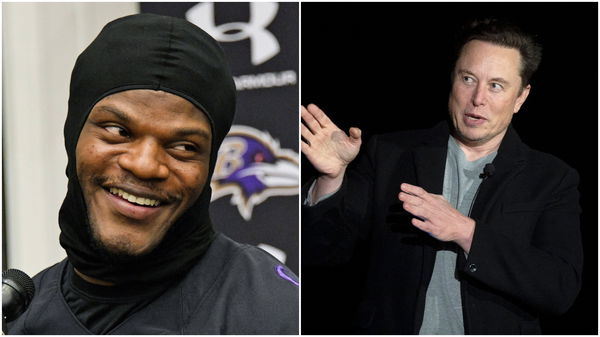 Lamar Jackson. Elon Musk