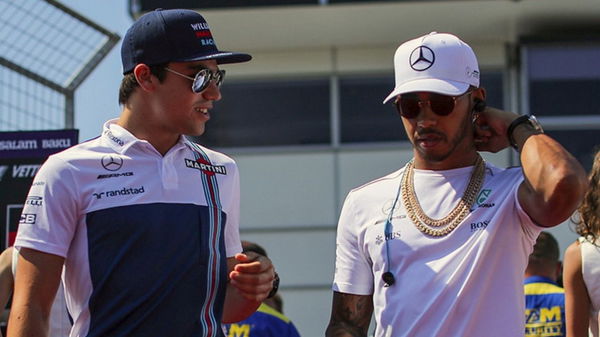 Lance Stroll, Lewis Hamilton