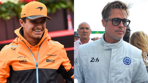 Lando Norris &#038; Brad Pitt