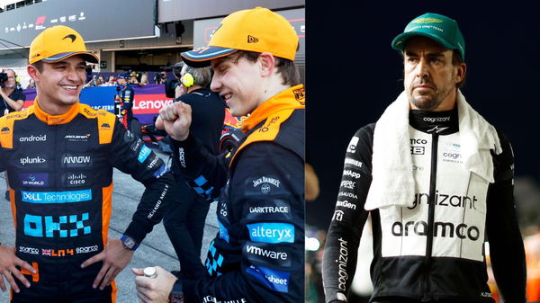 Lando Norris, Oscar Piastri &#038; Fernando Alonso