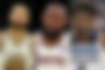 LeBron James Steph Curry and Antthony Edwards