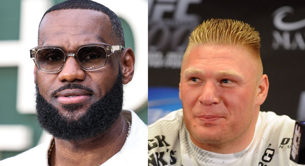 LeBron James Brock Lesnar