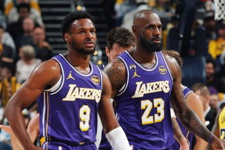 LeBron James Bronny James