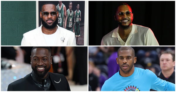 LeBron James, Dwyane Wade, Chris Paul