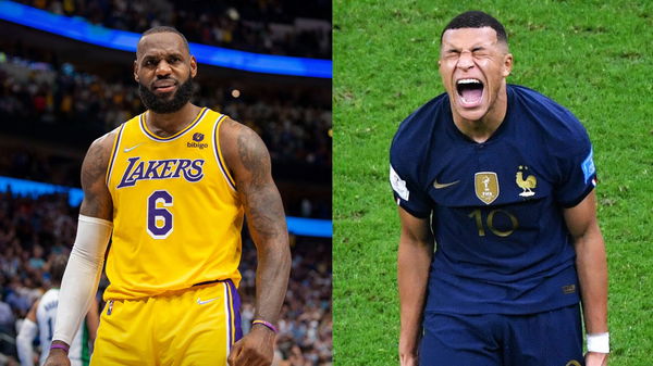 LeBron James Kylian Mbappe