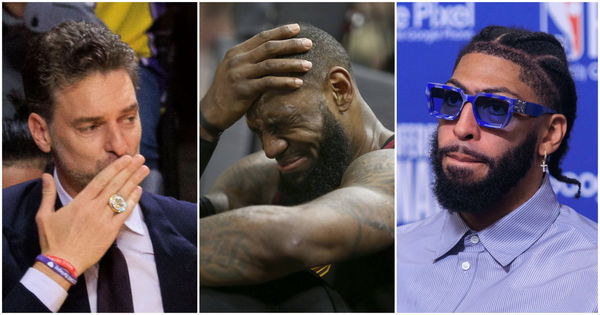 LeBron James, Pau Gasol, Anthony Davis