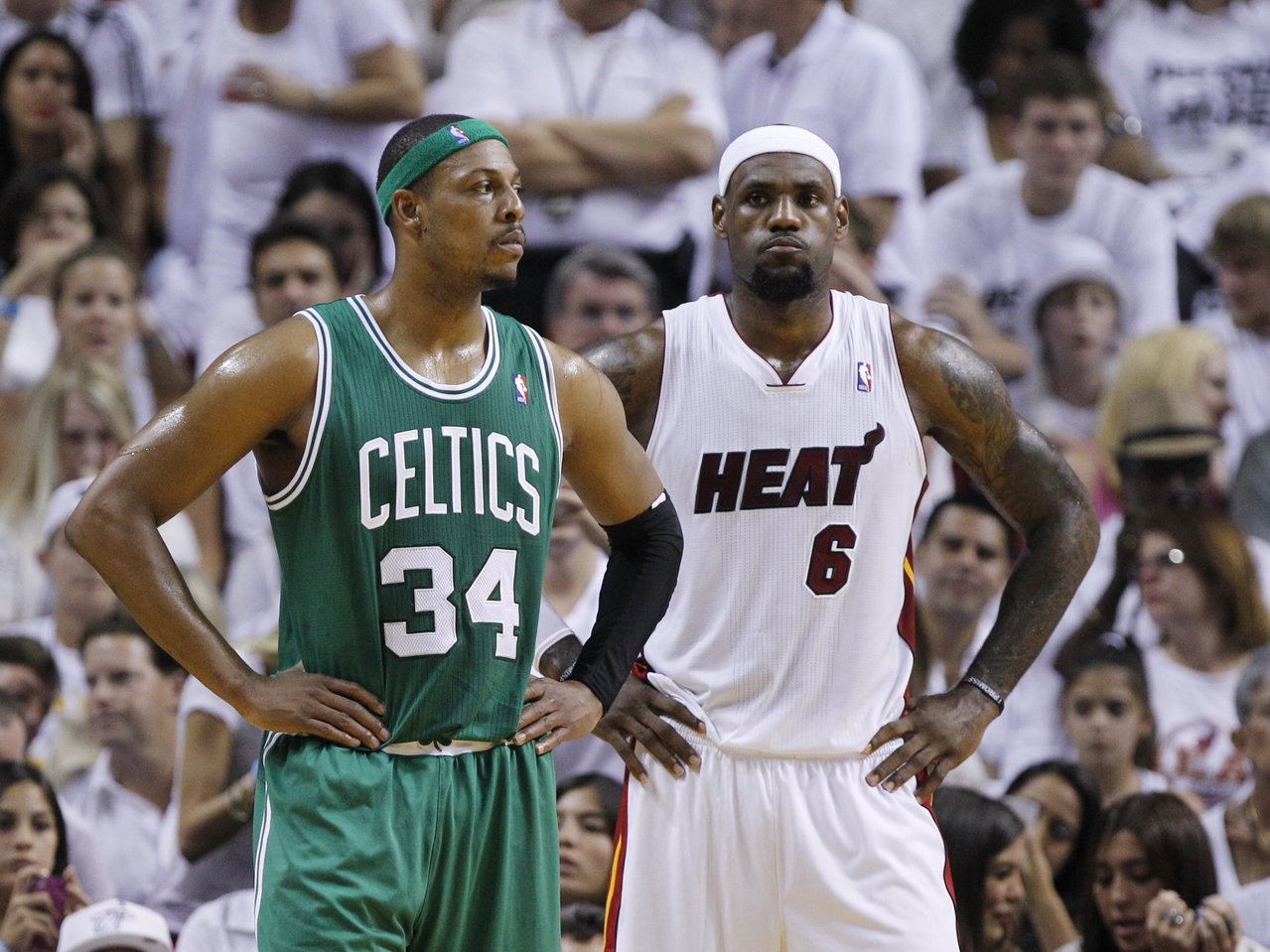 LeBron James Paul Pierce