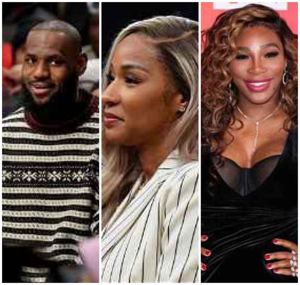 LeBron James Savanah Serena Williams