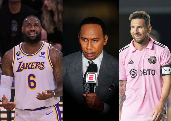 LeBron James Stephen A. Smith and Lionel Messi