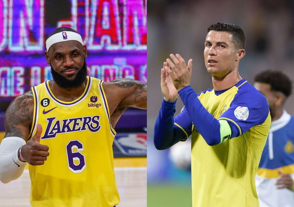 LeBron James and Cristiano Ronaldo