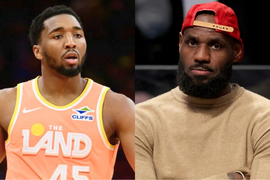 LeBron James and Donovan Mitchell