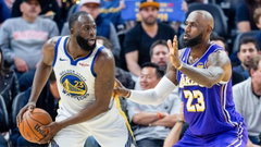 LeBron James and Draymond Green