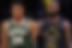 LeBron James and Giannis Antetokounmpo