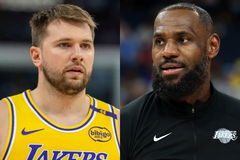 LeBron James and Luka Doncic