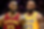 LeBron James cavs vs lakers