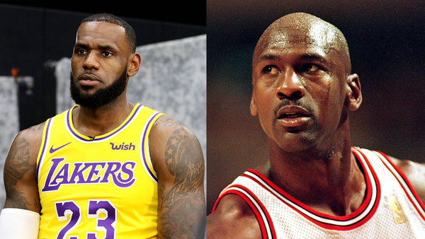 LeBron James, Michael Jordan