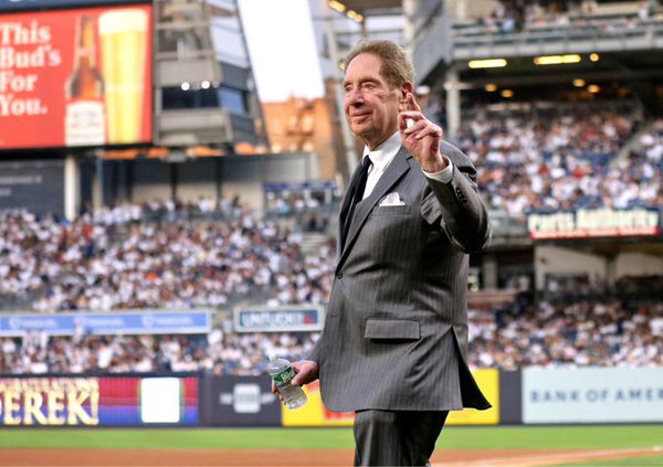 Legendary New York Yankees announcer John Sterling