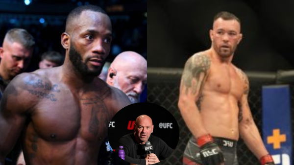 Leon Edwards, Colby Covington, Dana White