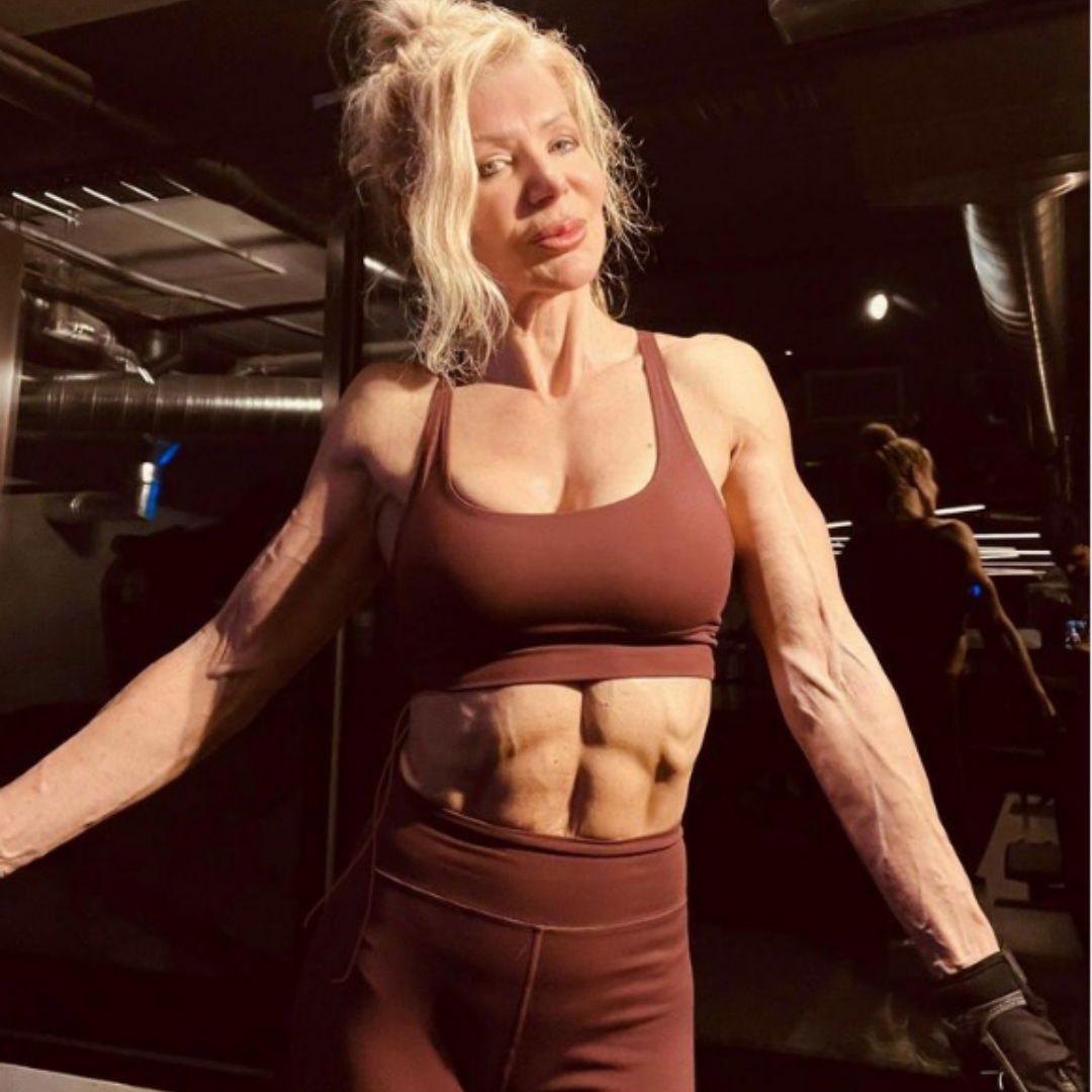 Unsure If Politically Correct 65 YO Shredded Granny Reveals 