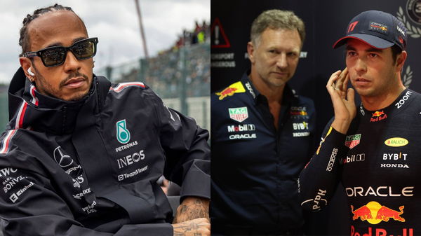 Lewis Hamilton, Christian Horner &#038; Sergio Perez