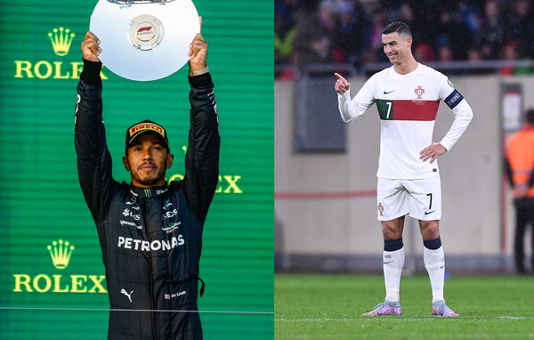 Lewis Hamilton Cristiano Ronaldo